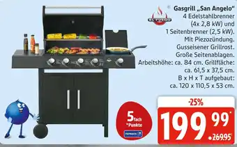 Marktkauf El fuego gasgrill „san angelo“ Angebot