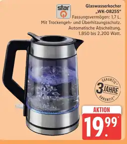Marktkauf Star glaswasserkocher Angebot