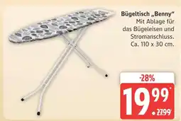 Marktkauf Bügeltisch „benny“ Angebot