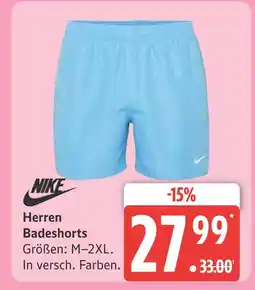 Marktkauf Nike herren badeshorts Angebot