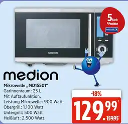 Marktkauf Medion mikrowelle „md15501“ Angebot