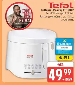 Marktkauf Tefal maxifry ff 1000 Angebot
