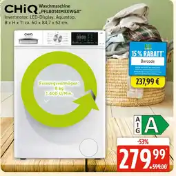 Marktkauf Chiq waschmaschine Angebot