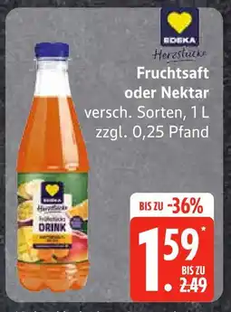 Edeka Edeka herzstücke fruchtsaft oder nektar Angebot