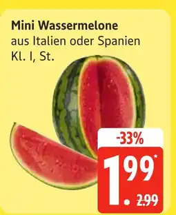 Edeka Mini wassermelone Angebot