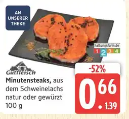 Marktkauf Gutfleisch minutensteaks Angebot
