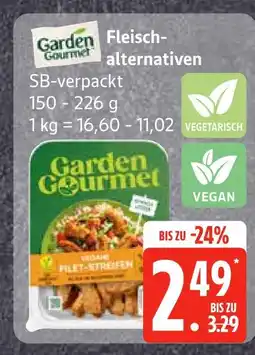 Edeka Garden gourmet fleischalternativen Angebot