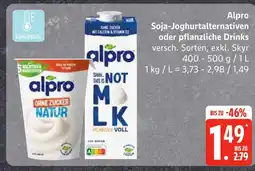 Edeka Alpro soja-joghurtalternativen Angebot
