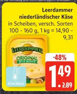 Edeka Leerdammer niederländischer käse Angebot