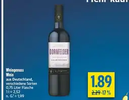 diska Dornfelder halbtrocken Angebot