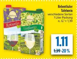 diska Rebenthaler tafelwein rotwein Angebot