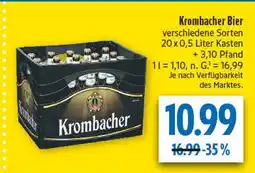 diska Krombacher bier Angebot