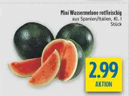 diska Mini wassermelone rotfleischig Angebot