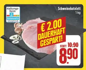 Edeka Schweinekotelett Angebot