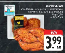 Edeka Hähnchenhof hähnchenschenkel Angebot