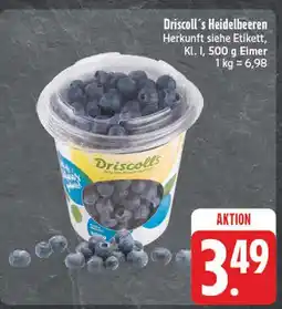 Edeka Driscoll's heidelbeeren Angebot