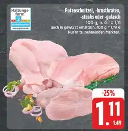Edeka Putenschnitzel Angebot