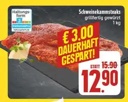 Edeka Schweinekammsteaks Angebot