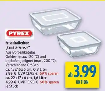 diska Pyrex frischhaltedose cook & freeze Angebot