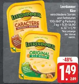 Edeka Leerdammer caractère Angebot