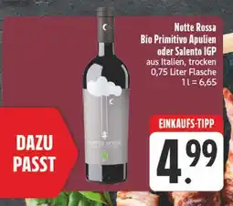 Edeka Notte rossa bio primitivo apulien oder salento igp Angebot