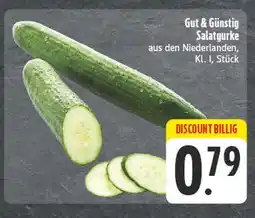 Edeka Gut & günstig salatgurke Angebot