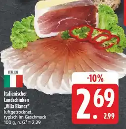 Edeka Villa bianca italienischer landschinken Angebot