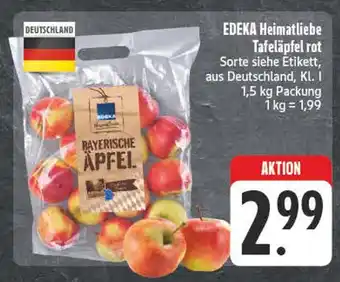 Edeka Edeka heimatliebe tafeläpfel rot Angebot