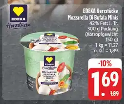 Edeka Edeka herzstücke mozzarella di bufala minis Angebot