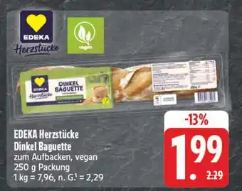 Edeka Edeka herzstücke dinkel baguette Angebot