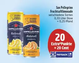 Edeka San pellegrino fruchtsaftlimonade Angebot