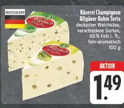 Edeka Käserei champignon allgäuer rahm torte Angebot