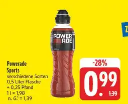 Edeka Powerade sports Angebot