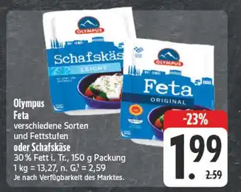 Edeka Olympus schafskäse leicht Angebot