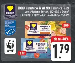 Edeka Edeka herzstücke wwf msc thunfisch filets Angebot