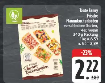 Edeka Tante fanny frische flammkuchenböden Angebot
