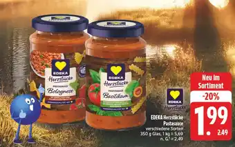 Edeka Edeka herzstücke pastasauce bolognese Angebot