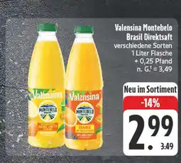 Edeka Valensina montebelo brasil direktsaft Angebot
