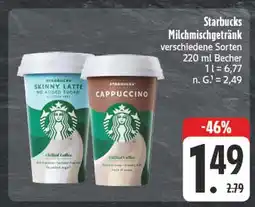 Edeka Starbucks skinny latte Angebot