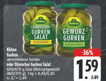 Edeka Kühne dänischer gurken salat Angebot