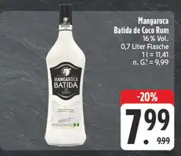 Edeka Mangaroa batida de coco rum Angebot