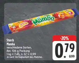 Edeka Storck mamba Angebot