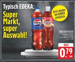Edeka Pepsi koffeinhaltige limonade Angebot