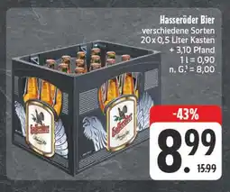 Edeka Hasseröder bier Angebot