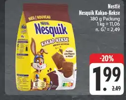 Edeka Nestlé nesquik kakao-kekse Angebot