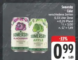 Edeka Somersby blackberry Angebot