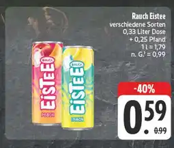 Edeka Rauch eistee peach Angebot