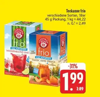 Edeka Teekanne frio wassermelone-limette Angebot