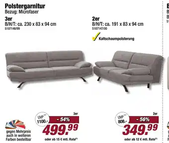 Poco Polstergarnitur Angebot