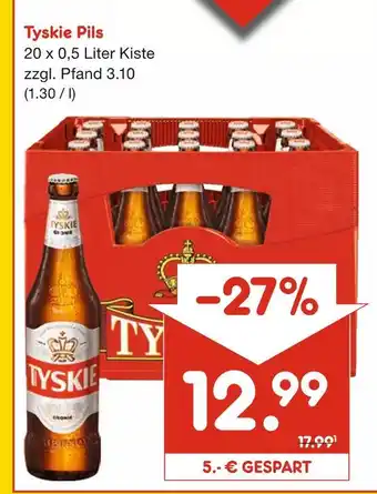 Netto Marken-Discount Tyskie pils Angebot
